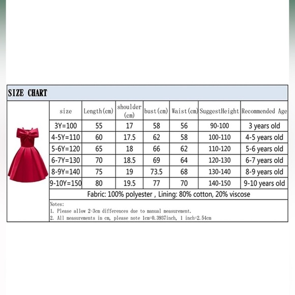 GIRL’S bow formal dress - Picture 7 of 7